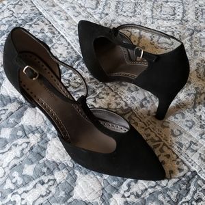 Strappy heels